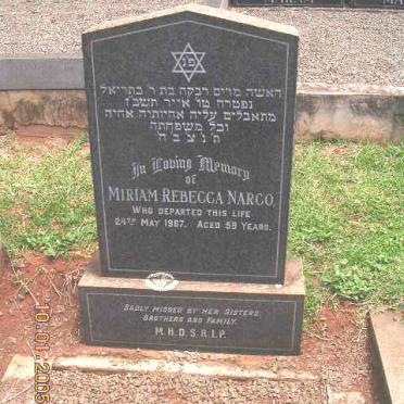 NARCO Miriam Rebecca -1967