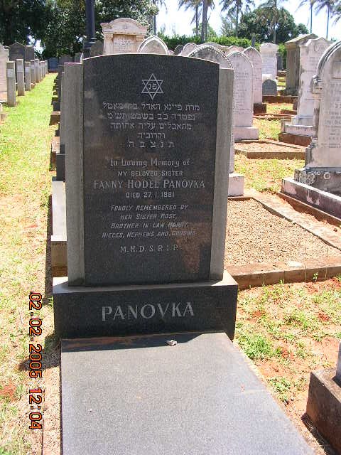 PANOVKA Fanny Hodel -1981