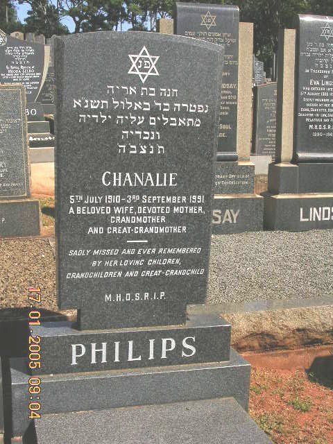 PHILIPS Chanalie 1910-1991
