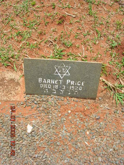 PRICE Barnet -1920