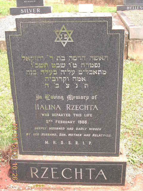 RZECHTA Halina -196?