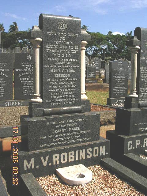 ROBINSON Mabel Victoria