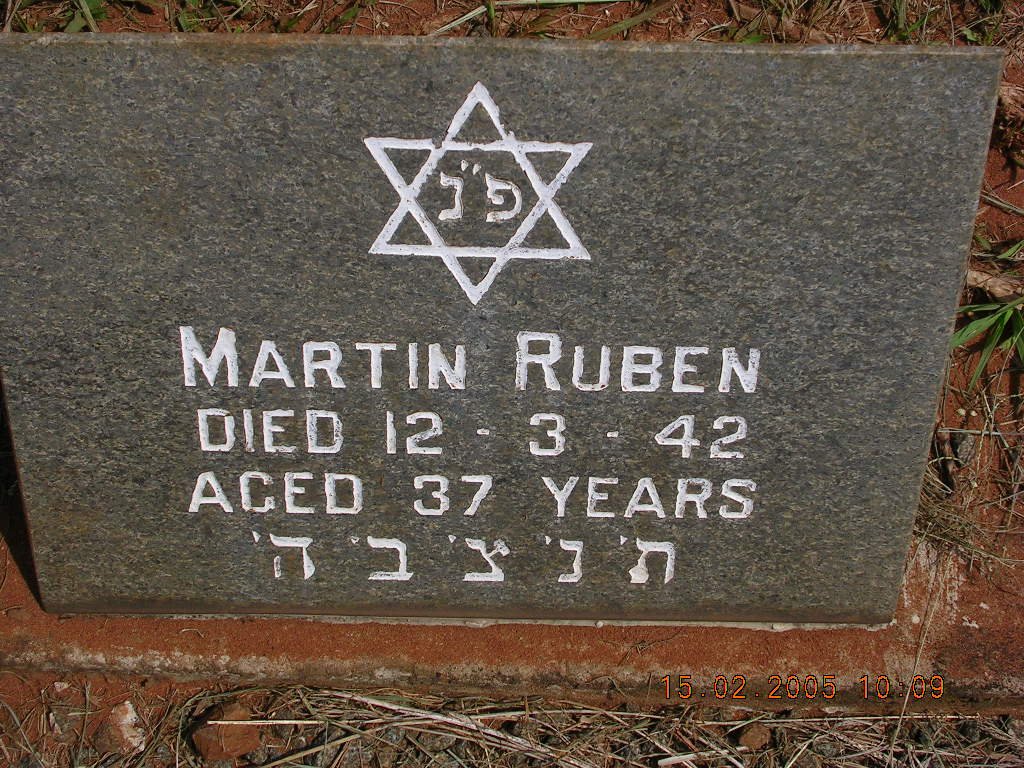 RUBEN Martin -1942