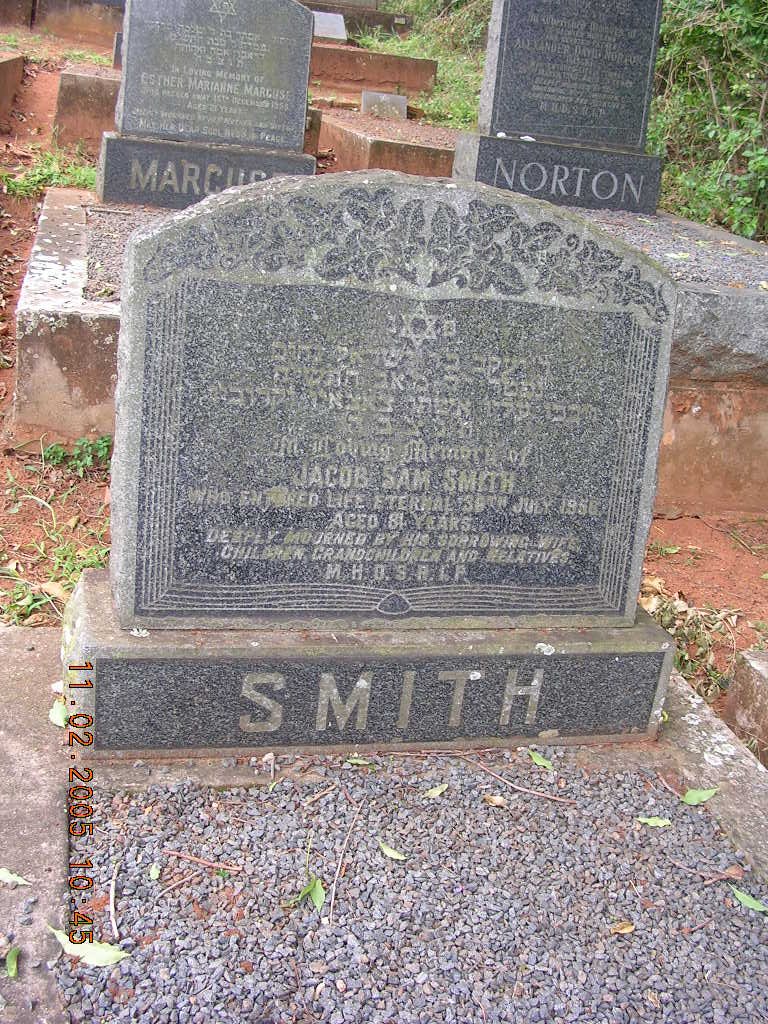 SMITH Jacob Sam -1956