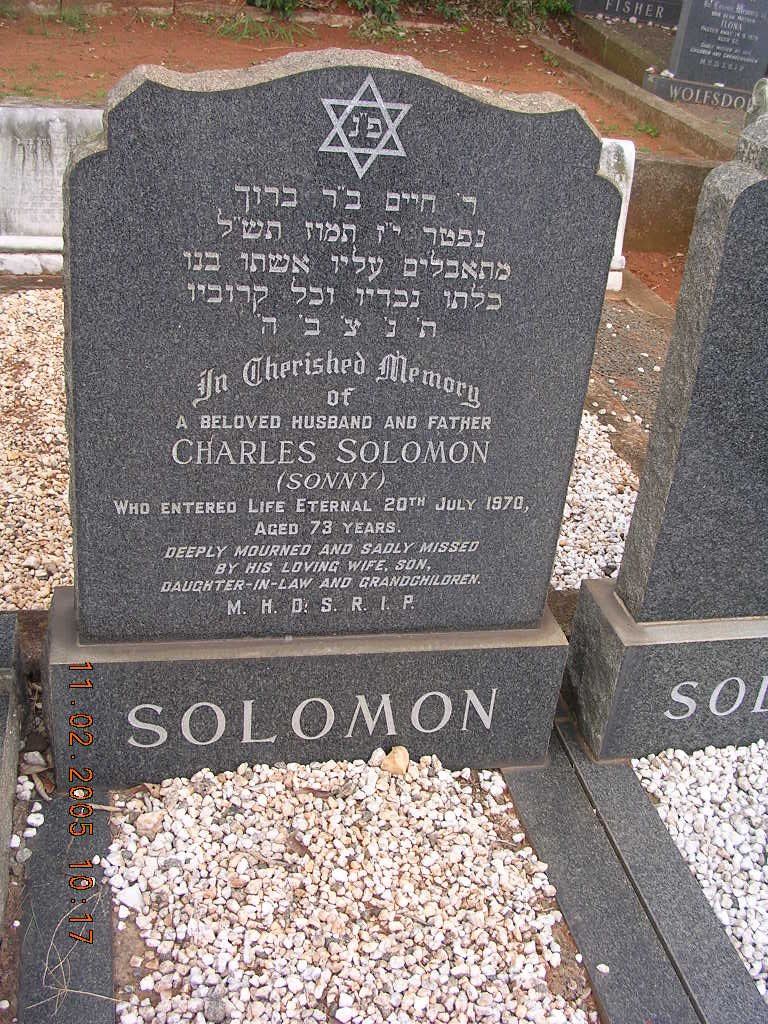 SOLOMON Charles -1970