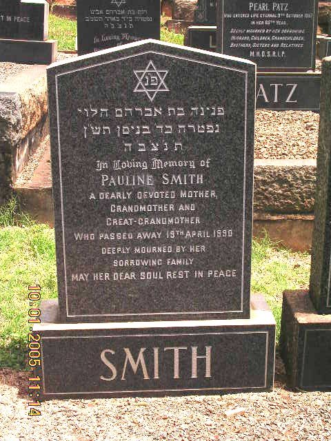 SMITH Pauline -1990