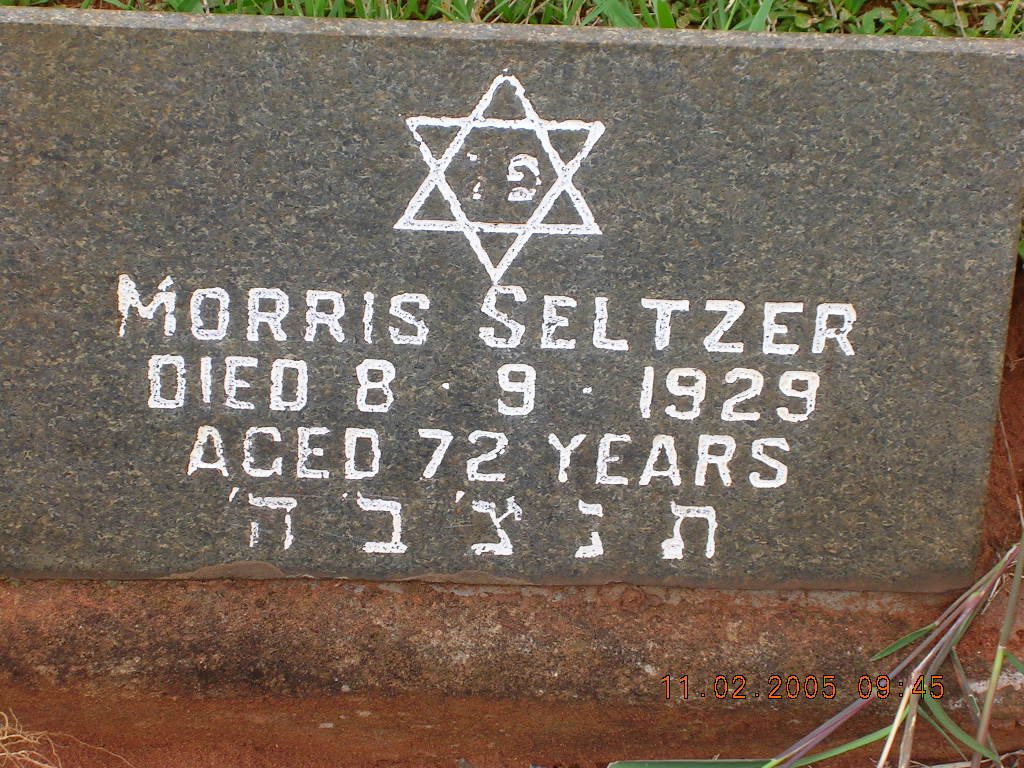 SELTZER Morris -1929