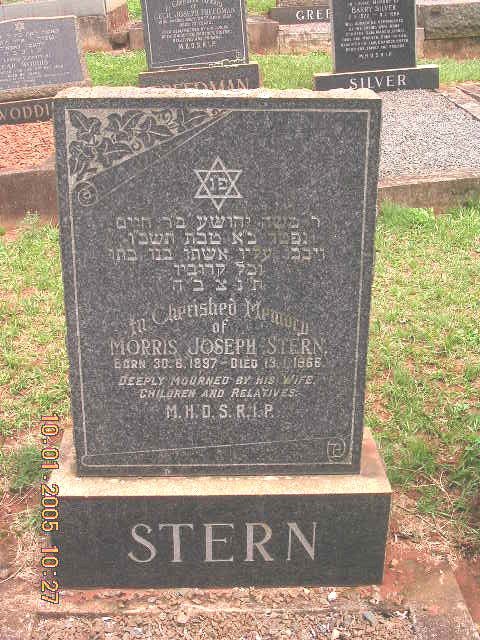 STERN Morris Joseph 1897-1966