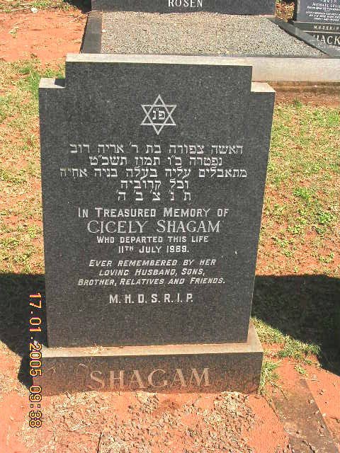 SHAGAM Cicely -1969