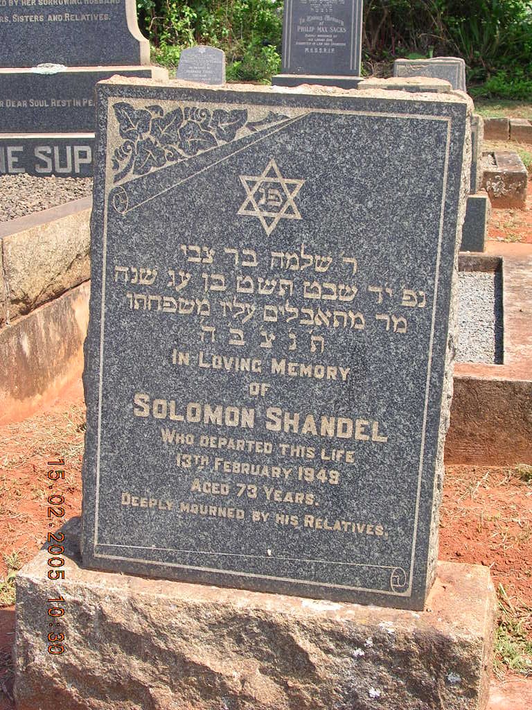 SHANDEL Solomon -1949