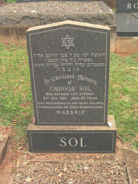 SOL Channah -1987