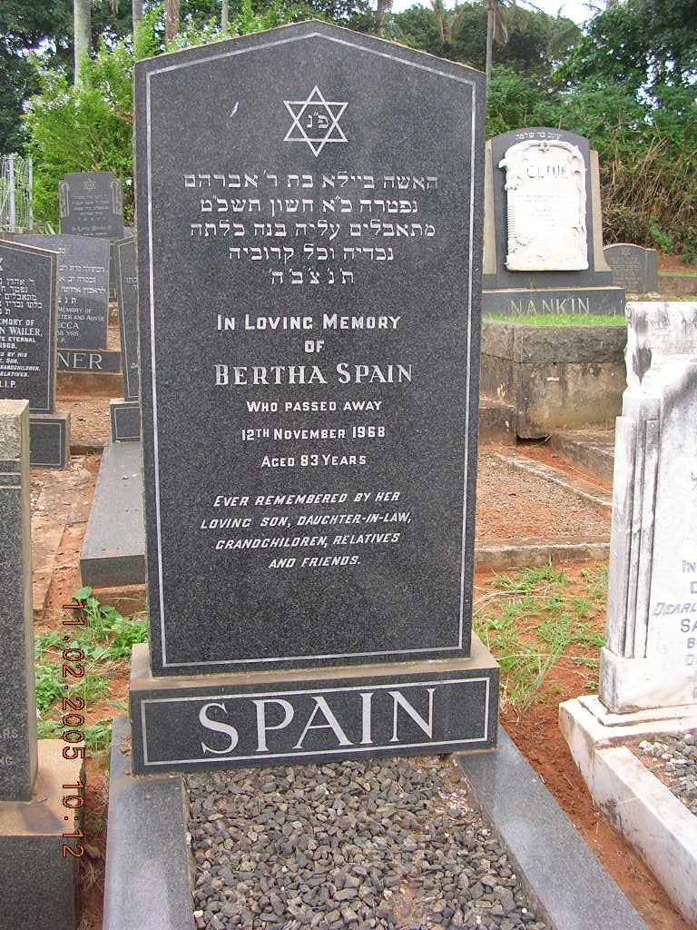 SPAIN Bertha -1968