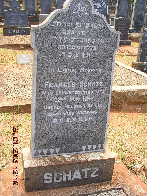 SCHATZ Frances -1942