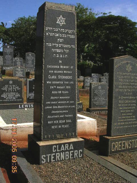 STERNBERG Clara -1951