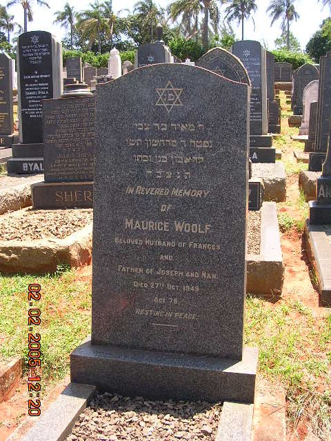 WOOLF Maurice -1949