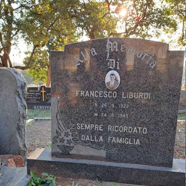 LIBURDI Francesco 1922-1985