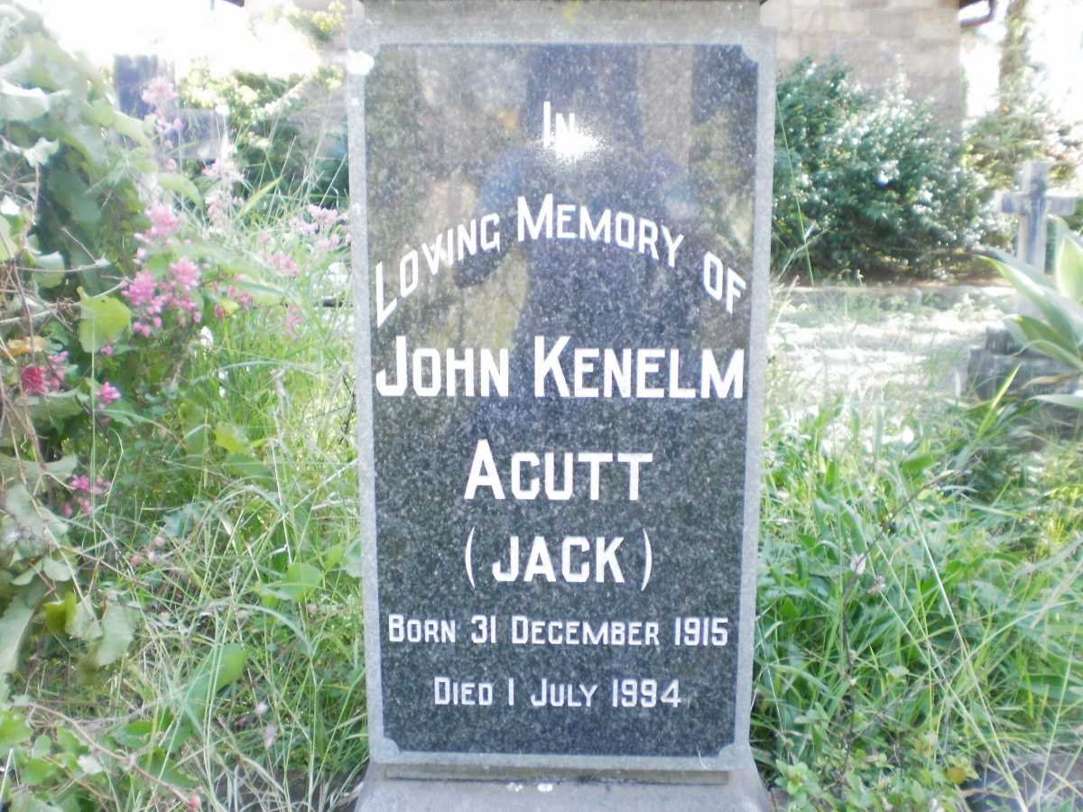 ACUTT John Kenelm 1915-1994
