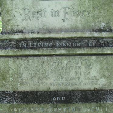 ACUTT A. Evelyn 1881-1956