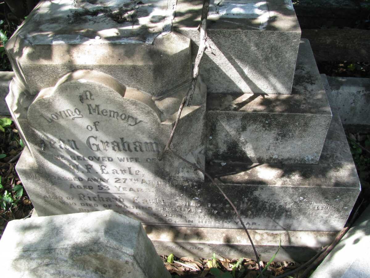 EARLE Jean Graham -1918 :: EARLE Richard -1916