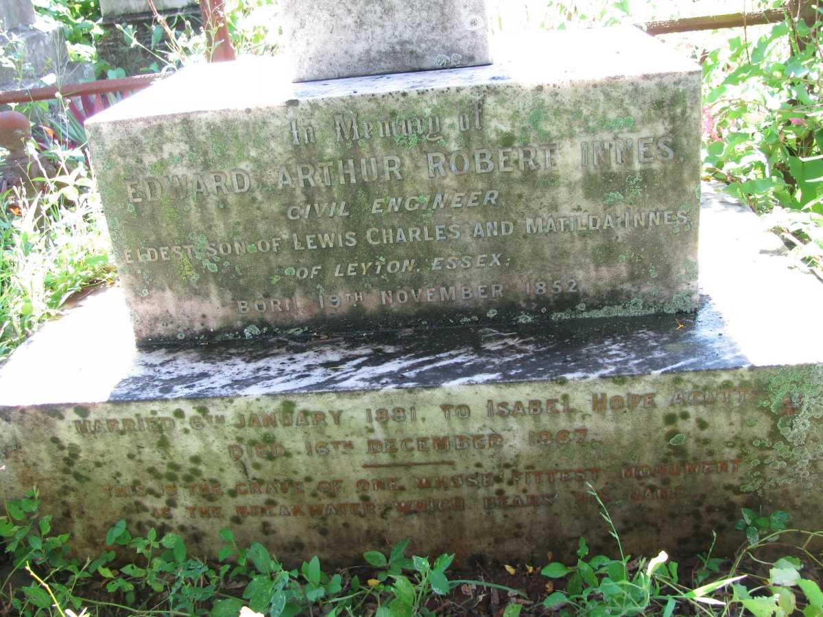INNES Edward Arthur Robert 1852-1887
