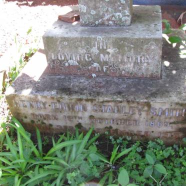 SMITH Henry Edwin Stanley 1869-1910