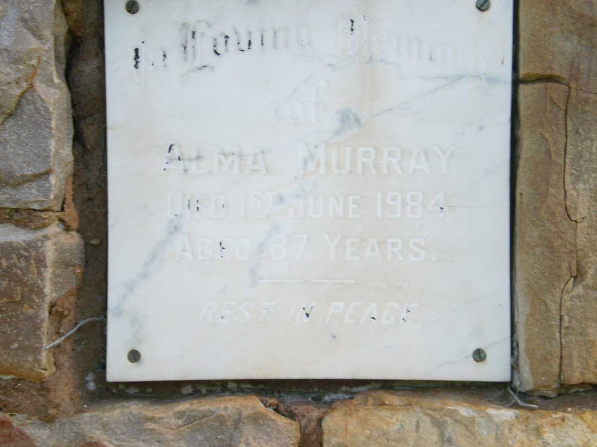MURRAY Alma -1984