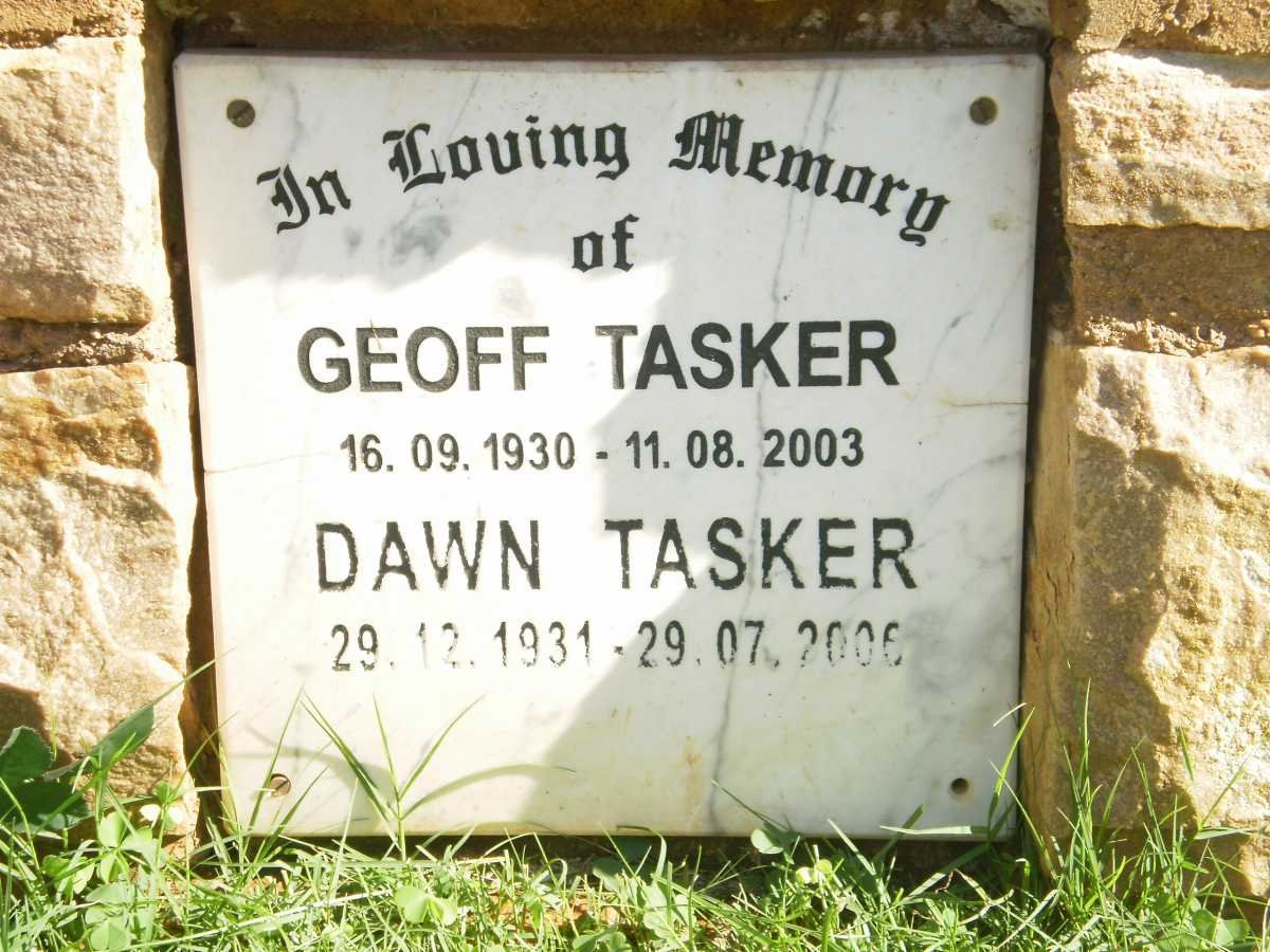 TASKER Geoff 1930-2003 &amp; Dawn 1931-2006