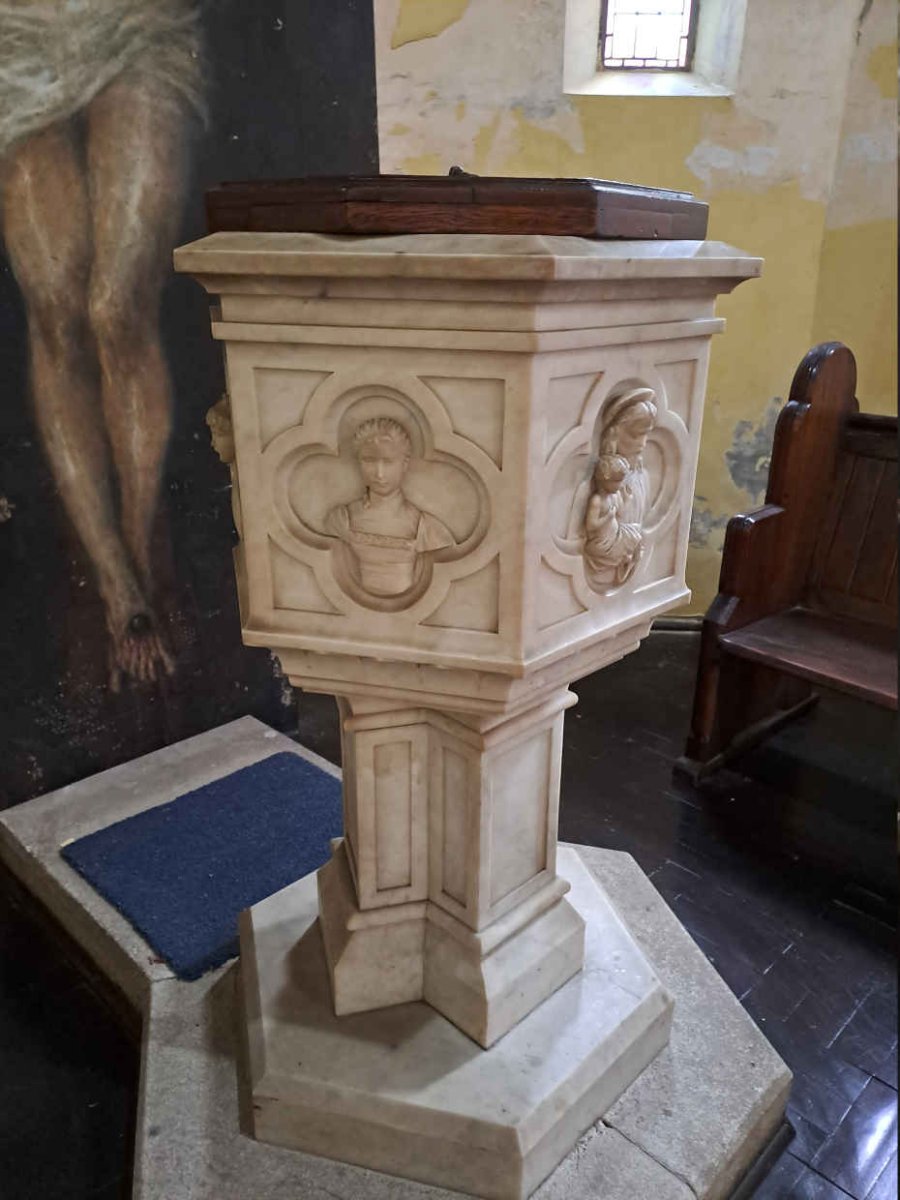 DICKINSON family _2 (Refer to the framed information Baptismal Font memorial on the DICKINSON family)