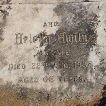 BROWN John -1914 &amp; Helen Emily -1934