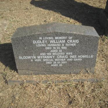 CRAIG William -1918 &amp; Agnes -1911 :: CRAIG Andrew Reid -1962 &amp; Grace Margaret -1961
