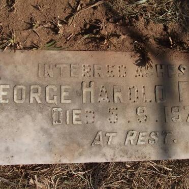 FRICKER George Harold -1970 :: FRICKER Mark Ronald -1972