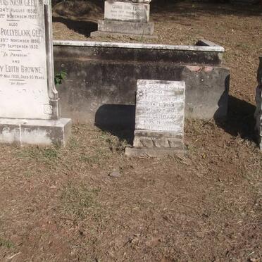 GEE Thomas Nash 1858-1927 &amp; Emily Catherine -19?2 :: GEE James Pollyblank 1856-1932