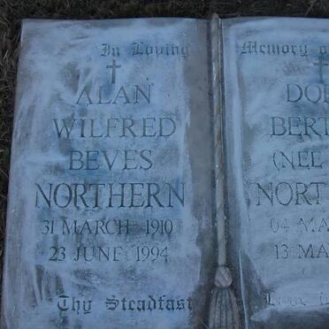 NORTHERN Alan Wilfred Beves 1910-1994 & Doris Bertha FRY 1906-1997 :: NORTHERN Albert William Beves -1957 & Edith Ann -1