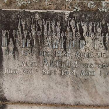 TAYLOR Daniel Arthur -1938 &amp; Violet 1895-1974 :: TAYLOR Arthur -1914