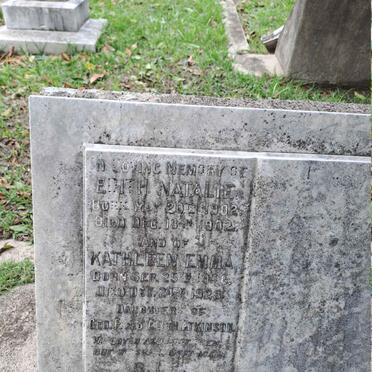 ATKINSON Edith Natalie 1902-1902 :: ATKINSON Kathleen Emma 1906-1928