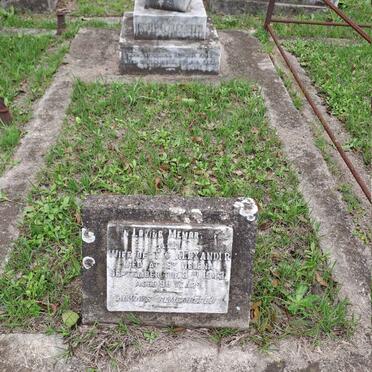 ALEXANDER Thomas O. 1848-1903 & Ann -1943 _1