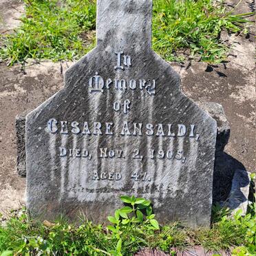ANSALDI Cesare -1905