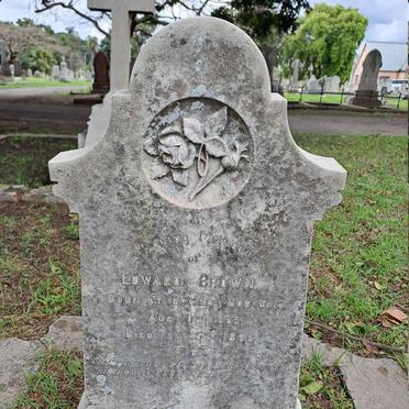 BROWN Edward 1865-1896