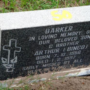 BARKER Arthur 1956-1997
