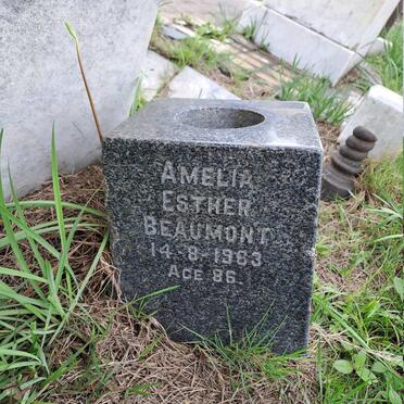 BEAUMONT Amelia Esther -1963