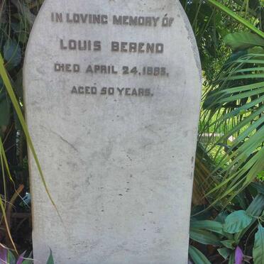 BEREND Louis -1885