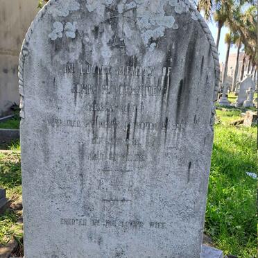 DEHANEY John H. -1886