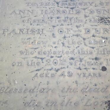 DUNN Ann Harold -1851