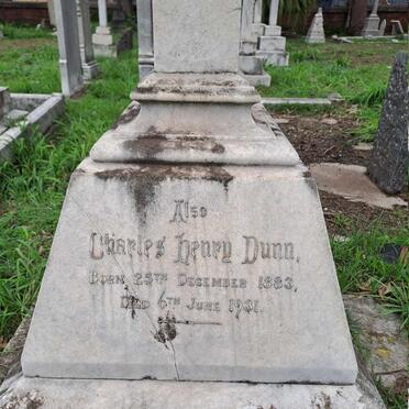 DUNN Charles Henry 1883-1931