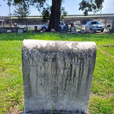 DIXON Leonard Stephen -1951