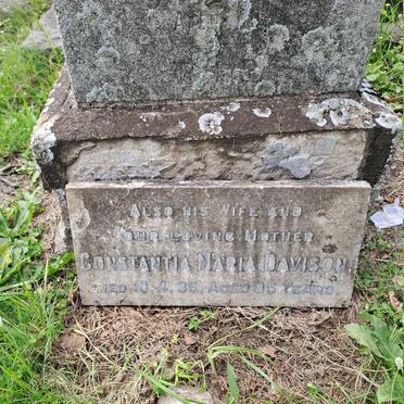 DAVISON ? & Constantia Maria -1935