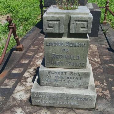 FRANCE Reginald Harry 1903-1903