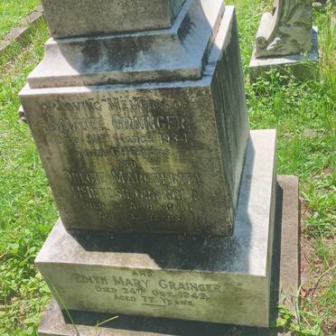 GRAINGER Samuel -1934  & Edith Mary -1949 :: GRAINGER Dulcie Marguerita McIntosh -1946