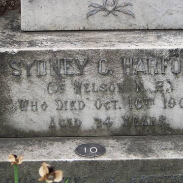 HARFORD Sydney C. -1900