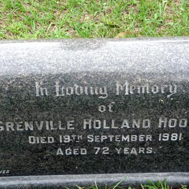 HOOPER Grenville Holland -1981